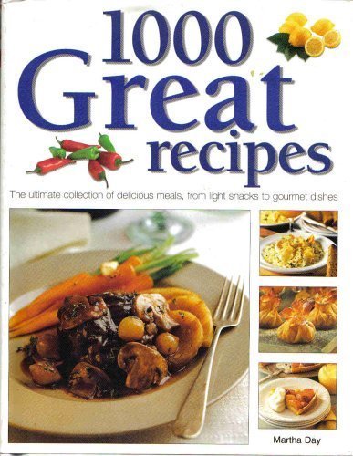 Beispielbild fr 1000 Great Recipes zum Verkauf von AwesomeBooks