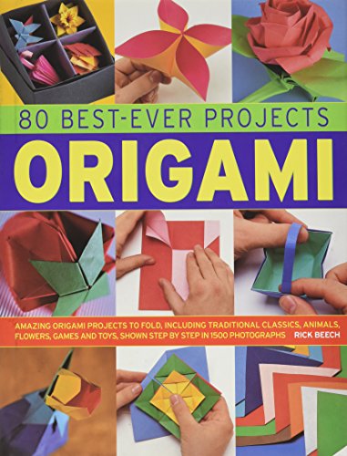 9781843096795: Origami: Amazing Origami Projects to Fold, Including Traditional Classics, Animal, Flowers, Games and Toys, Shown Step by Step in 1500 Photographs