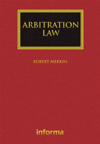 9781843113744: Arbitration Law