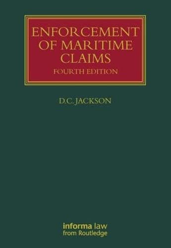 9781843114246: Enforcement of Maritime Claims (Lloyd's Shipping Law Library)