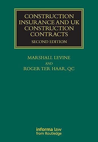 9781843117315: Construction Insurance and UK Construction Contracts