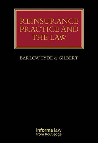 Imagen de archivo de Reinsurance Practice and the Law a la venta por Books Puddle