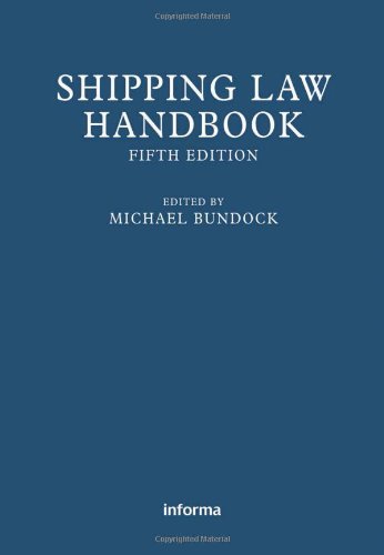 Stock image for Shipping Law Handbook (Lloyd's Shipping Law Library) for sale by NEWBOOKSHOP