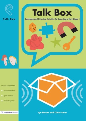 Imagen de archivo de Talk Box: Speaking and Listening Activities for Learning at Key Stage 1 a la venta por MusicMagpie