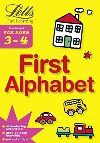 Beispielbild fr Letts Fun Learning FIRST ALPHABET AGE 3-4 zum Verkauf von WorldofBooks