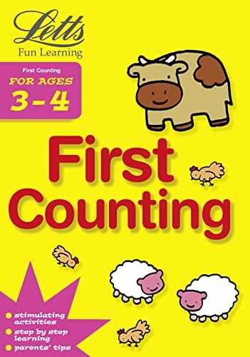 Beispielbild fr Letts Fun Learning FIRST COUNTING AGE 3-4 zum Verkauf von WorldofBooks