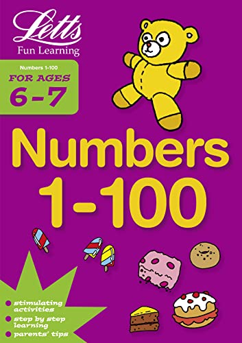 Beispielbild fr Letts Fun Learning NUMBERS 1-100 AGE 6-7 zum Verkauf von WorldofBooks