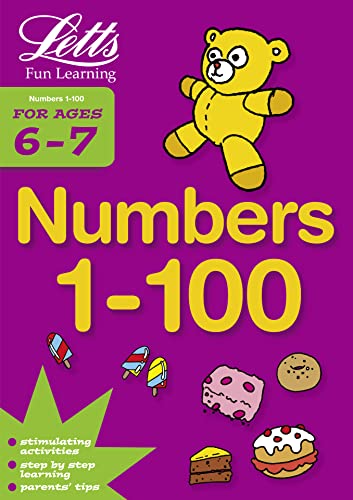 Stock image for Letts Fun Learning NUMBERS 1-100 AGE 6-7 for sale by WorldofBooks