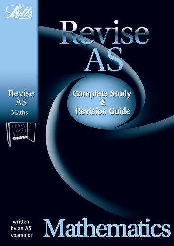 Stock image for Letts Revise AS Mathematics: Complete Study and Revision Guide (Letts Revise AS & A2) for sale by WorldofBooks