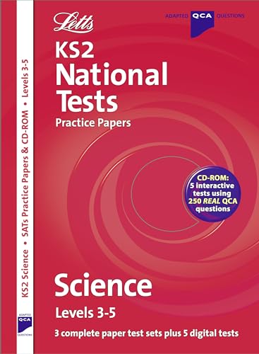 Stock image for Letts Key Stage 2 Practice Test Papers    KS2 National Test Practice Papers Science - QCA CD-Rom Tests for sale by AwesomeBooks
