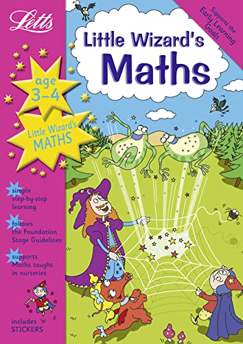 9781843156253: Little Wizard’s Maths Age 3-4 (Letts Magical Topics)