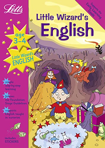 9781843156277: Little Wizard’s English Age 3-4 (Letts Magical Topics)