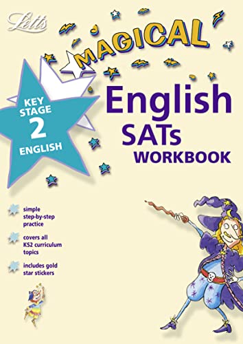 Beispielbild fr KS2 Magical SATs English Workbook and Stickers (Magical SATs Revision Guides): Revision Workbook (Letts Magical SATs) zum Verkauf von WorldofBooks