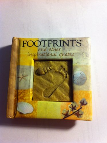 Imagen de archivo de Footprints and other inspirational quotes a la venta por WorldofBooks