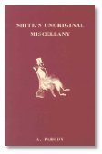 Stock image for Shite's Unoriginal Miscellany for sale by Wonder Book