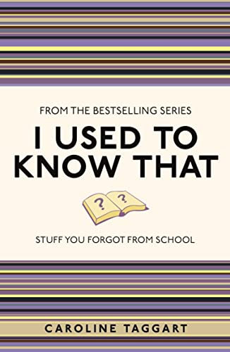 Beispielbild fr I Used to Know That : Stuff You Forgot from School zum Verkauf von Better World Books