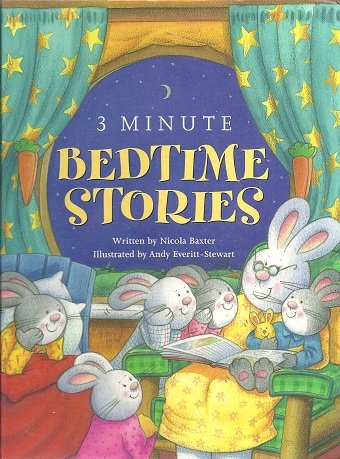 Beispielbild fr 3 Minute Bedtime Stories zum Verkauf von WorldofBooks