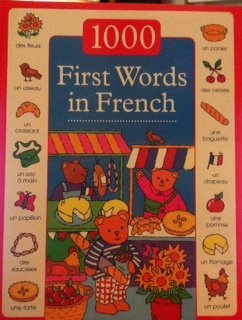 Stock image for 1000 First Words in French for sale by Better World Books: West