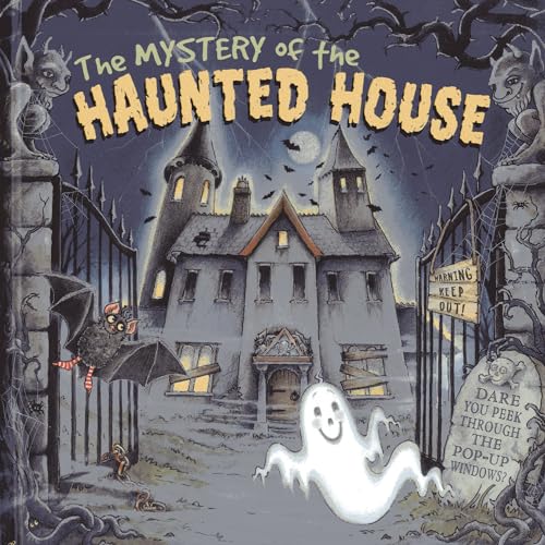 9781843227540: The Mystery of the Haunted House: Dare you peek through the 3-D windows? (Peek Inside the 3d Windows Popup Books)