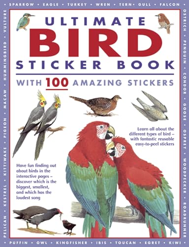 9781843227915: Ultimate Bird Sticker Book: With 100 amazing stickers