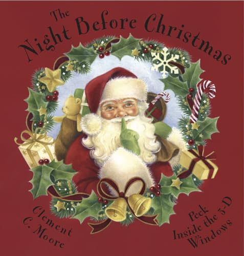 Beispielbild fr The Night Before Christmas: Peek Inside the 3-D Windows zum Verkauf von Revaluation Books