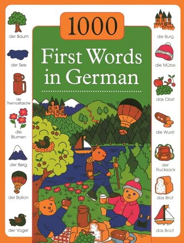 Beispielbild fr 1000 First Words in German zum Verkauf von Blackwell's