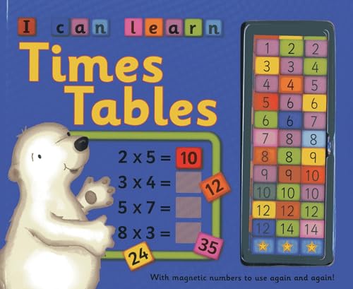 9781843229865: I Can Learn Times Tables: with Magnetic Numbers to Use Again and Again! (I Can Learn Magnetic Book)