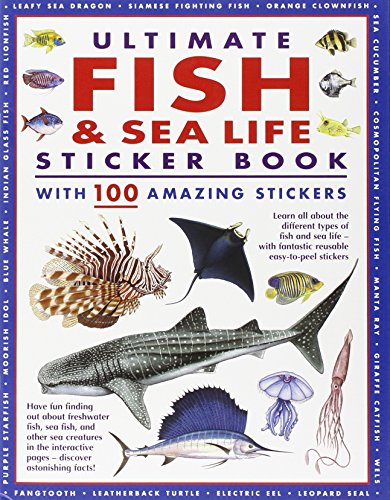 9781843229964: Ultimate Fish & Sea Life Sticker Book (ultimate sticker book)