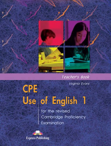 Stock image for CPE Use of English for the Revised Cambridge Proficiency Examination 1 for sale by Phatpocket Limited