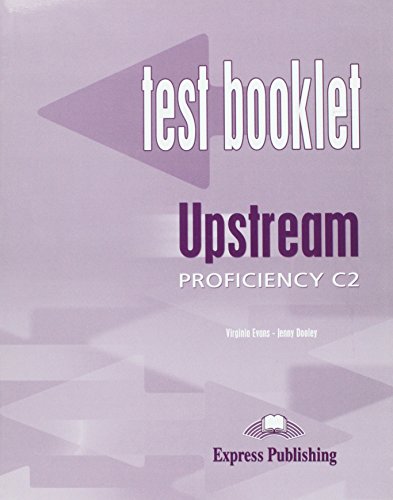 Imagen de archivo de Upstream proficiency (test booklet) a la venta por Iridium_Books