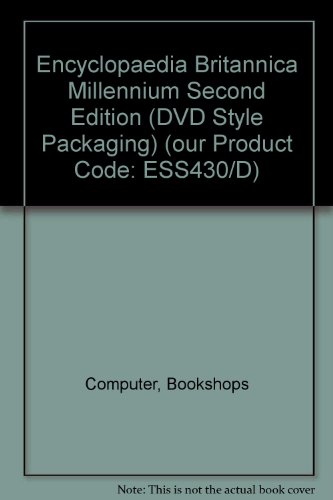 Beispielbild fr Encyclopaedia Britannica Millennium Second Edition (DVD Style Packaging) (our Product Code: ESS430/D) zum Verkauf von medimops