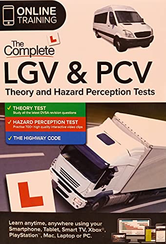 Stock image for The Complete LGV & PCV Theory & Hazard Perception Test Online Training|1|1+|6 Months|Browser Access|Download for sale by WorldofBooks