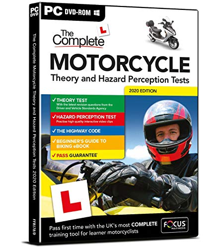 Imagen de archivo de The Complete Motorcycle Theory And Hazard Perception Tests New ed a la venta por GreatBookPrices