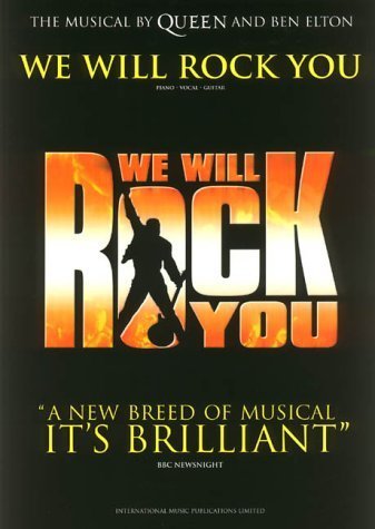 9781843283232: Queen: We Will Rock You: Piano, Vocal, Guitar