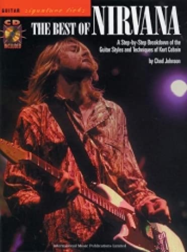 Imagen de archivo de Signature Licks: The Best of Nirvana (Guitar Tab with Free Audio CD) a la venta por WorldofBooks