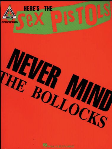 Imagen de archivo de Here's the Sex Pistols: Never Mind the Bollocks-Music Book a la venta por WorldofBooks