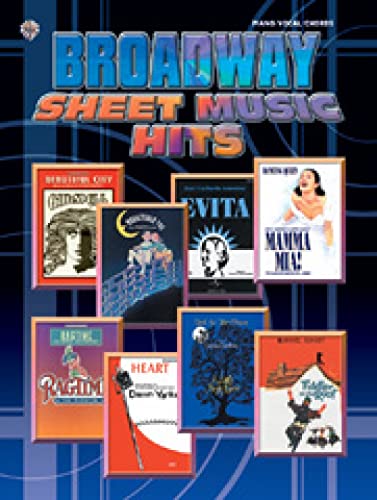 9781843287483: Broadway Sheet Music Hits (Piano, Voice and Guitar)