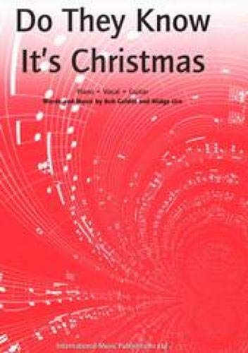 9781843288411: Do they know it's christmas (feed the world) piano, voix, guitare