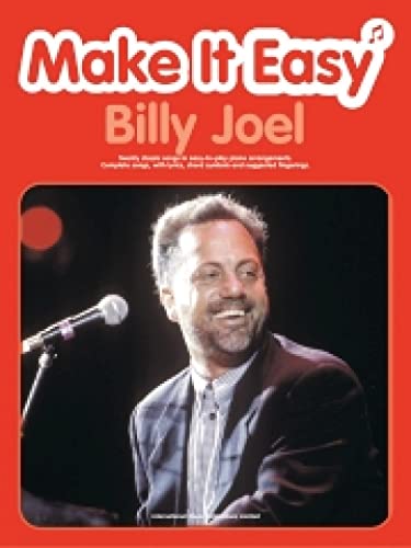 Stock image for Billy Joel: (Piano, Vocal, Guitar) (Make it Easy) for sale by Brit Books