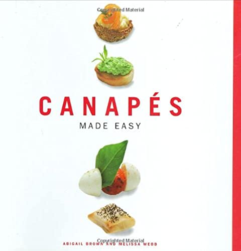 Imagen de archivo de Canapes Made Easy a la venta por Wonder Book