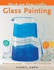 9781843306931: Glass Painting (Quick and Easy Crafts)