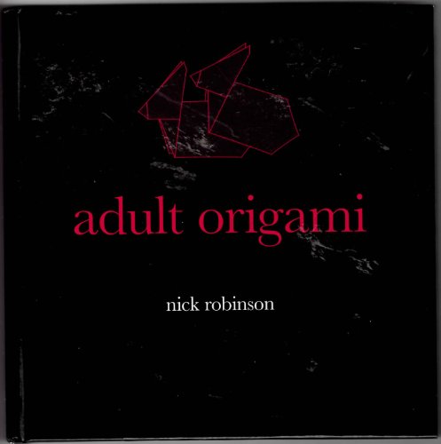 Beispielbild fr Adult Origami zum Verkauf von Front Cover Books