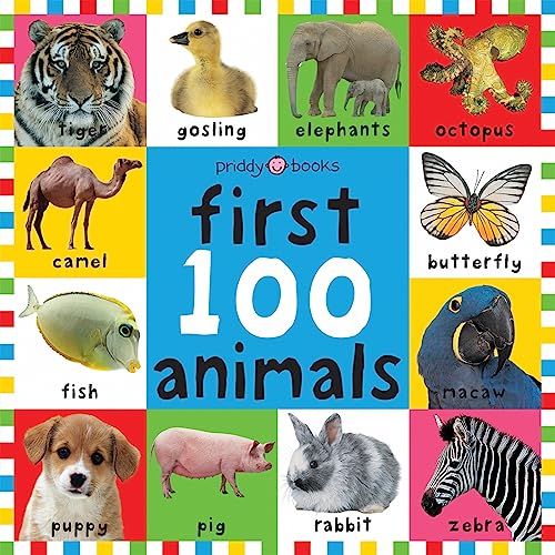 Imagen de archivo de First 100 Animals (First 100 Board Books) a la venta por WorldofBooks