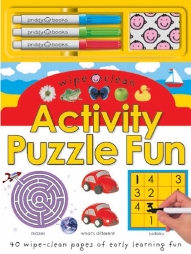 Wipe Clean Activity Puzzle Fun (9781843324201) by Roger Priddy