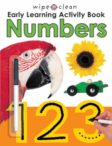 Stock image for Wipe Clean Early Learning Activity: Numbers (Wipe Clean Early Learning Activity) for sale by Goldstone Books