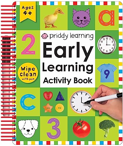 9781843324379: Wipe Clean Early Learning Activity Book (Wipe Clean Spirals)