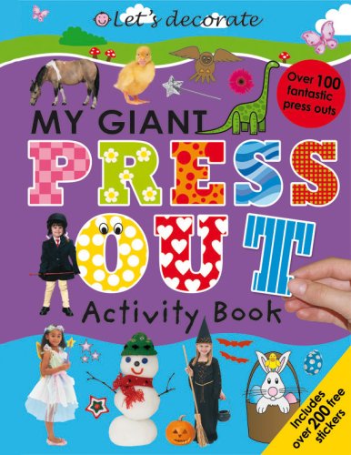 Stock image for My Giant Press Out Activity Book (Lets Decorate) for sale by WorldofBooks