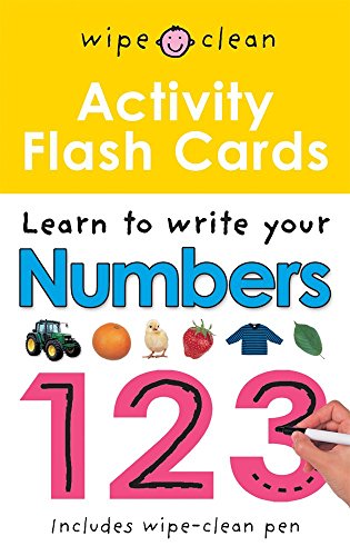 Activity Flash Cards 123 (Wipe-Clean) by Roger Priddy (2009-06-08) - Roger Priddy
