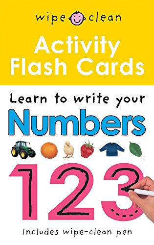 Activity Flash Cards 123 (Wipe-Clean) by Roger Priddy (2009-06-08) (9781843329411) by Roger Priddy