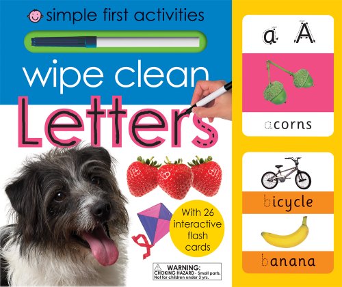 Imagen de archivo de Wipe Clean Letters: Simple First Activities a la venta por MusicMagpie
